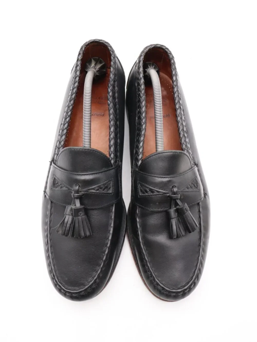 Allen Edmonds Maxfield Men's Size 13 D Black Leather Slip On Shoes USA